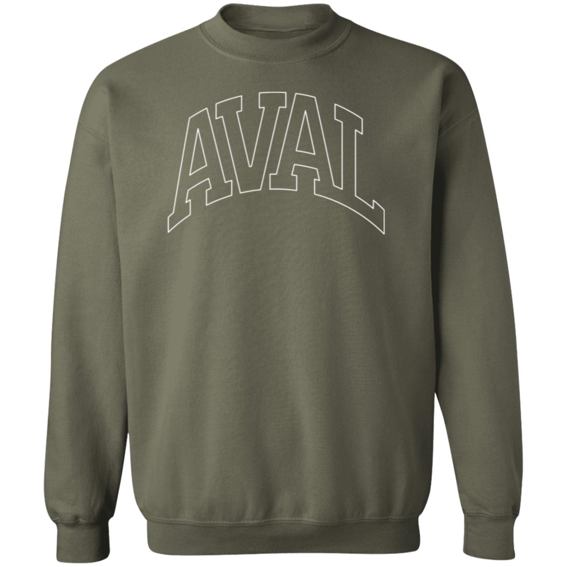 AVAL VARSITY CREWNECK
