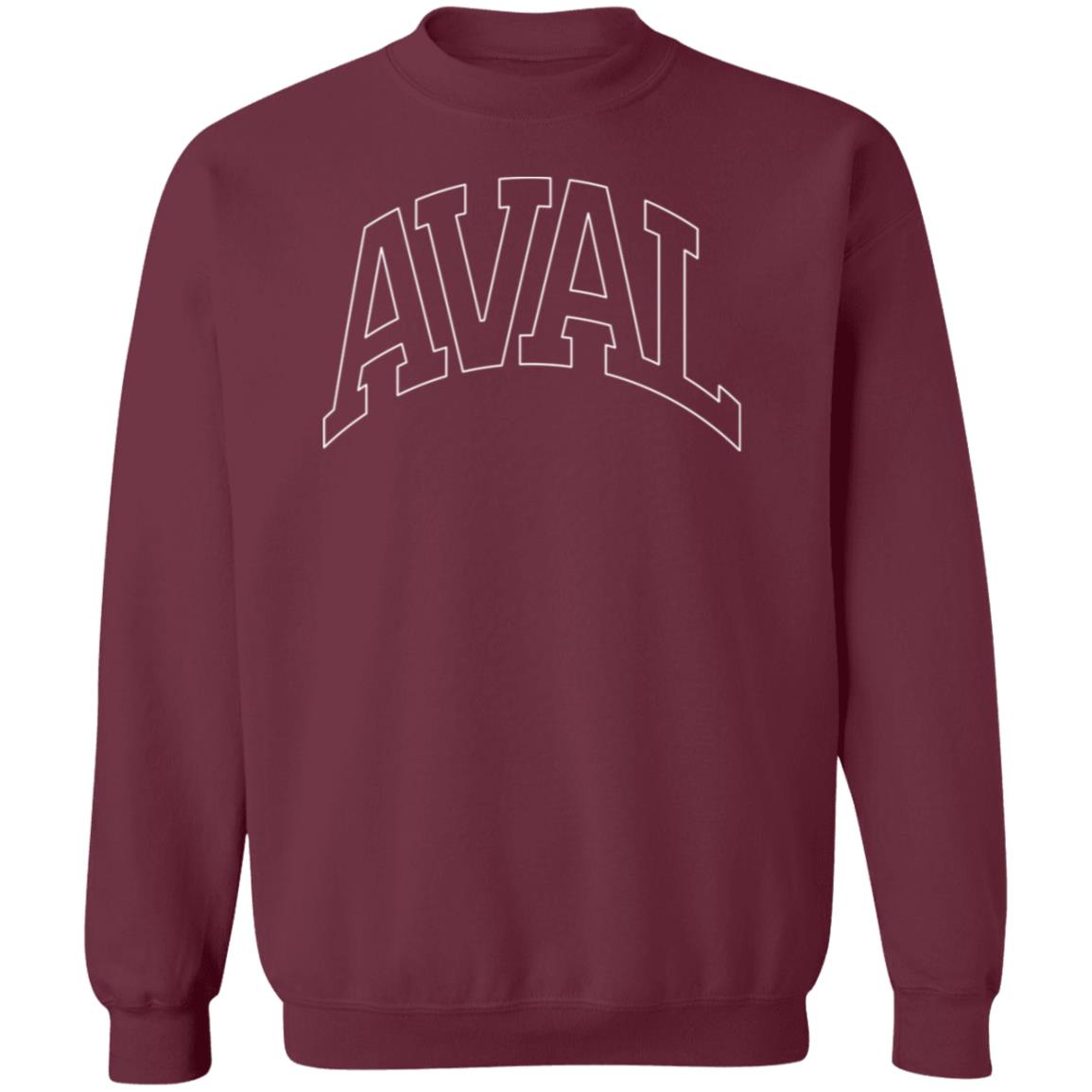 AVAL VARSITY CREWNECK